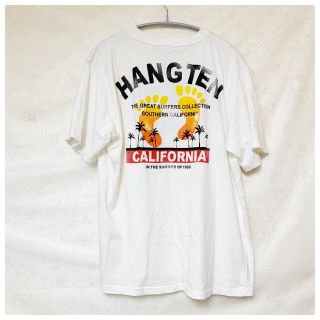 ハンテン(HANG TEN)のHANG TEN メンズ Tシャツ 白(Tシャツ/カットソー(半袖/袖なし))