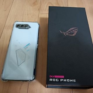 ROG phone 5 ストームホワイト 16GB/256GB(スマートフォン本体)