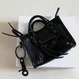 バレンシアガ(Balenciaga)の★新品★BALENCIAGA（バレンシアガ）★シティBAG チャーム キーリング(キーケース)