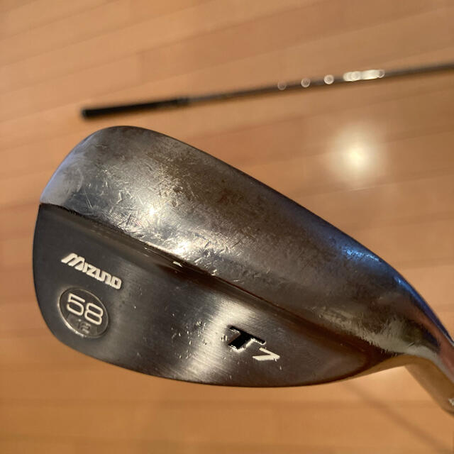 MIZUNO(ミズノ)のミズノMIZUNO激スピン加工ウェッジT7 52°58°S200 2本セット スポーツ/アウトドアのゴルフ(クラブ)の商品写真