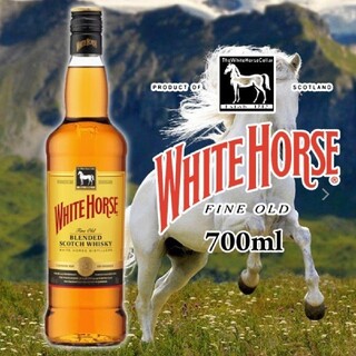 キリン(キリン)の新品 ホワイトホース ファインオールド スコッチウイスキー 700ml(ウイスキー)