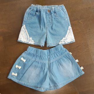 １１０センチ ショートパンツセット(パンツ/スパッツ)