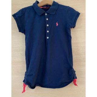 ポロラルフローレン(POLO RALPH LAUREN)のラルフローレン　鹿子　ポロシャツ  ネイビー　130(Tシャツ/カットソー)