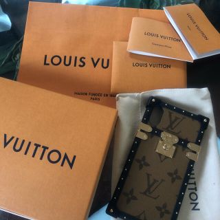 ルイヴィトン(LOUIS VUITTON)のルイヴィトン モノグラムリバース アイトランク iphoneX/Xsスマホカバー(iPhoneケース)