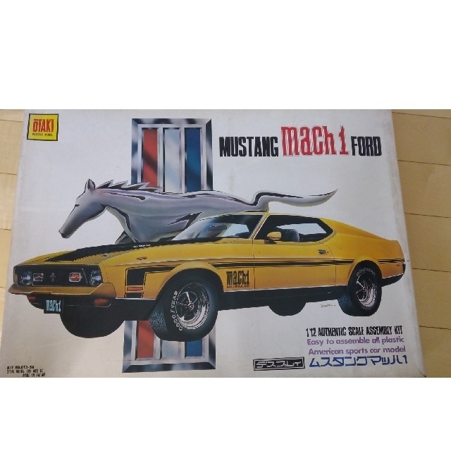 Mustang　mach1　FORD　1:12