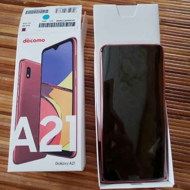 【未使用品】Galaxy A21 SC-42M（ホワイト）SIMロック解除済み③