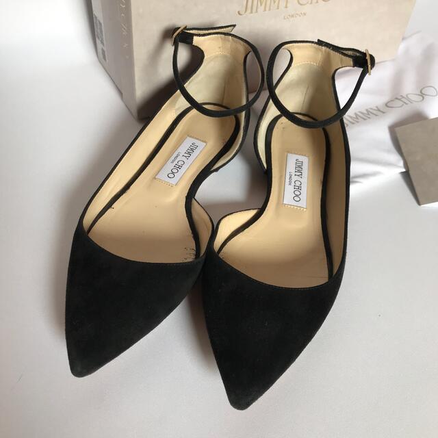 JIMMY CHOO - ジミーチュウ フラットシューズ 38.5の通販 by umeno's