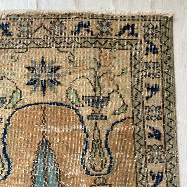 vintage turkish rug, 073 4