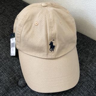 ポロラルフローレン(POLO RALPH LAUREN)のPOLO ラルフローレン キャップ ベージュ(キャップ)