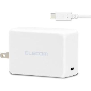 エレコム(ELECOM)の【美品】エレコム ノートPC用ACアダプター Type-C (バッテリー/充電器)