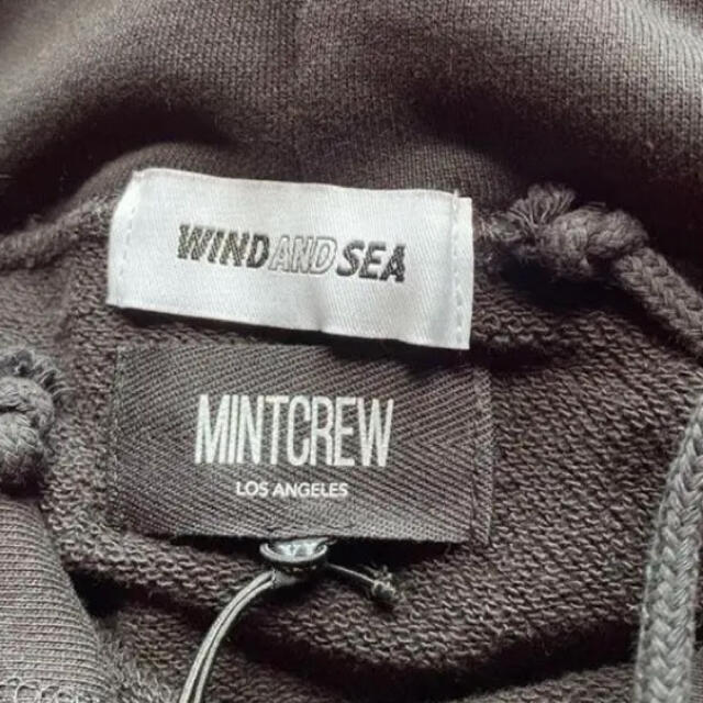 MINT CREW / WIND AND SEA HOODIE パーカ　XL 黒