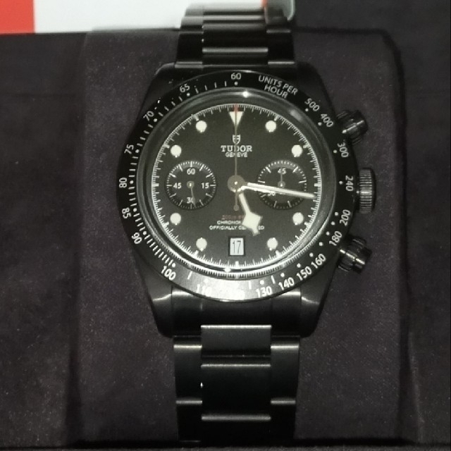 Tudor(チュードル)のチューダー ブラックベイ クロノダーク　79360DK メンズの時計(腕時計(アナログ))の商品写真