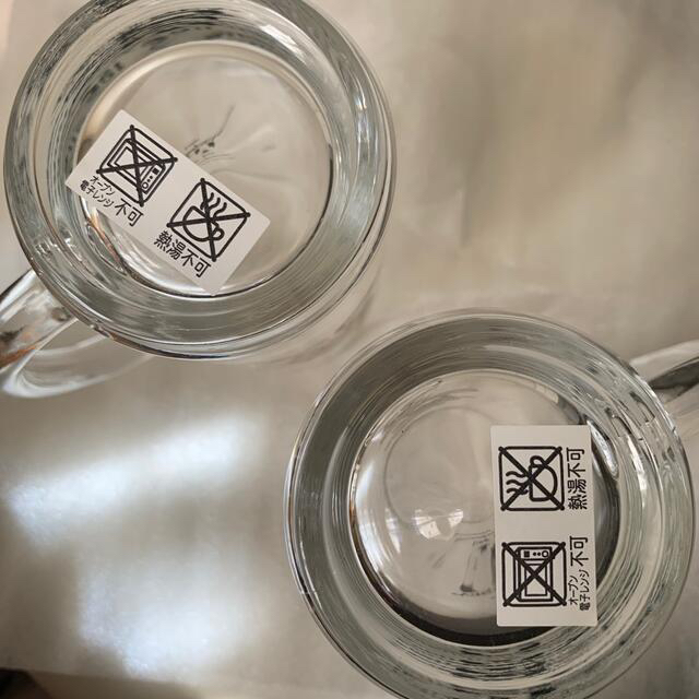 新品　ディズニーシー　ミッキー　グラス　ビアグラス　2個 インテリア/住まい/日用品のキッチン/食器(グラス/カップ)の商品写真