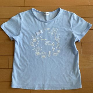 クラウンバンビ(CROWN BANBY)のクラウンバンビ　Tシャツ(水色)  140(Tシャツ/カットソー)