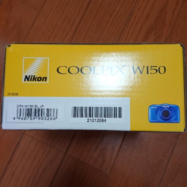 Nikon(ニコン)の【新品未使用】ニコン Nikon COOLPIX W150 BLUE ブルー スマホ/家電/カメラのカメラ(コンパクトデジタルカメラ)の商品写真