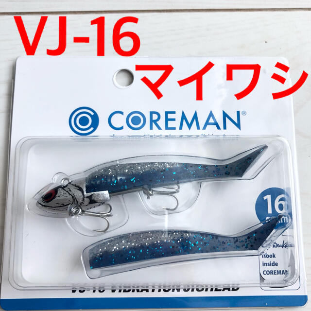 SHIMANO - コアマン vj-16バイブレーションジグヘッドの通販 by ブルー's shop｜シマノならラクマ
