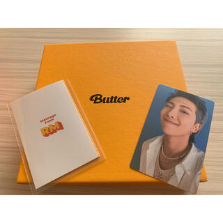 ボウダンショウネンダン(防弾少年団(BTS))のBTS Butter　CD RMトレカメッセージカード付き(K-POP/アジア)