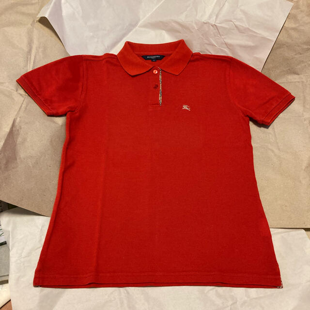 BURBERRY(バーバリー)のバーバリーゴルフポロシャツ BURBERRY GOLF 赤 レディースのトップス(ポロシャツ)の商品写真
