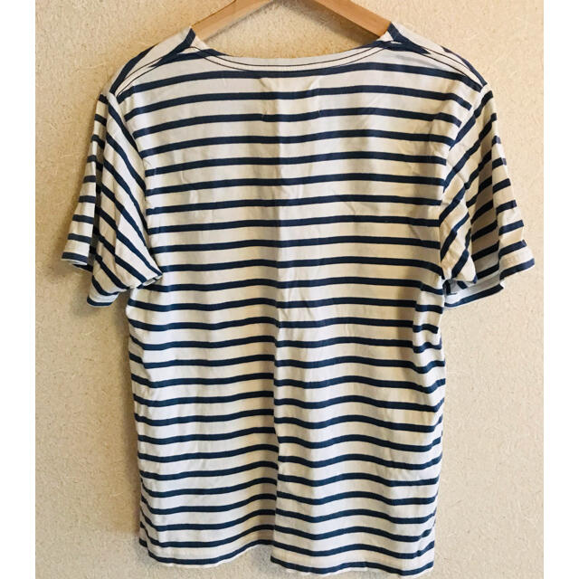 MARGARET HOWELL(マーガレットハウエル)のMHL 半袖Tシャツ　ボーダー　Mサイズ メンズのトップス(Tシャツ/カットソー(半袖/袖なし))の商品写真