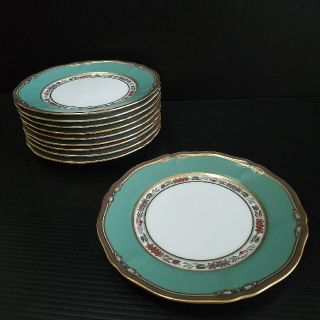 ノリタケ(Noritake)の廃盤品⭐Noritakeノリタケ 金彩アンティーク中皿１０枚セット／18cm(食器)