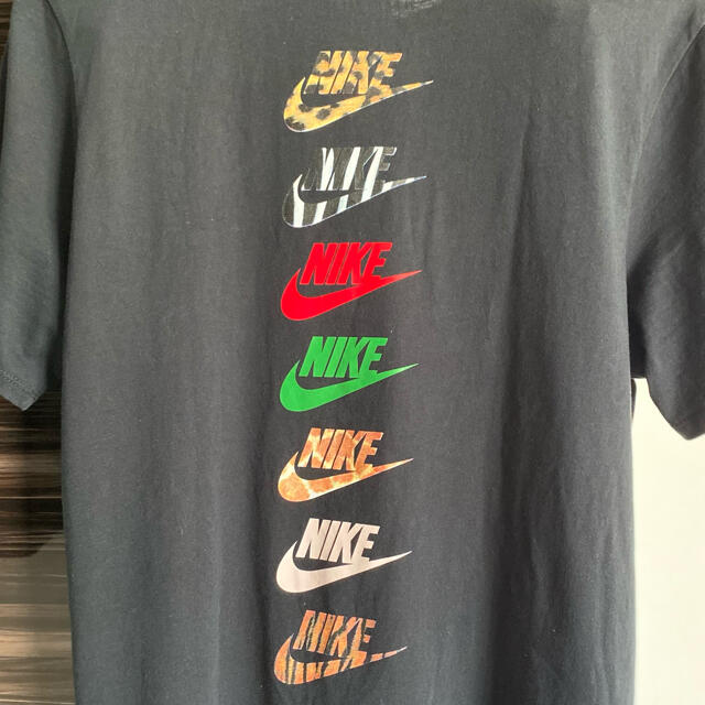 NIKE(ナイキ)のNIKE/atmos/Tシャツ/XL/レア/美品/黒色/レシート•タグ無/観賞用 メンズのトップス(Tシャツ/カットソー(半袖/袖なし))の商品写真