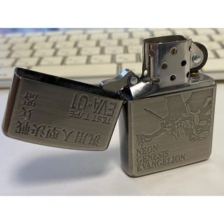 ビンテージ　エヴァンゲリオン　初号機　　両面加工　Zippo　1996年製