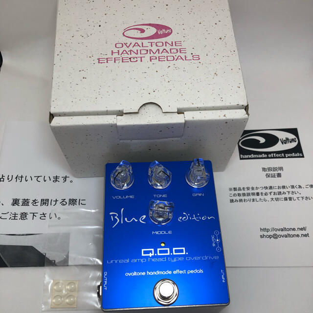 Ovaltone Q.O.O. Blue edition 楽器のギター(エフェクター)の商品写真