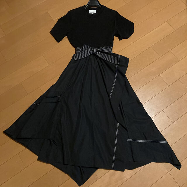 [新品未使用]  3.1 Phillip Lim       黒ロングワンピース