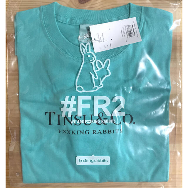 VANQUISH(ヴァンキッシュ)の【FR2】Tinsu & Co Tee【月桃】 メンズのトップス(Tシャツ/カットソー(半袖/袖なし))の商品写真