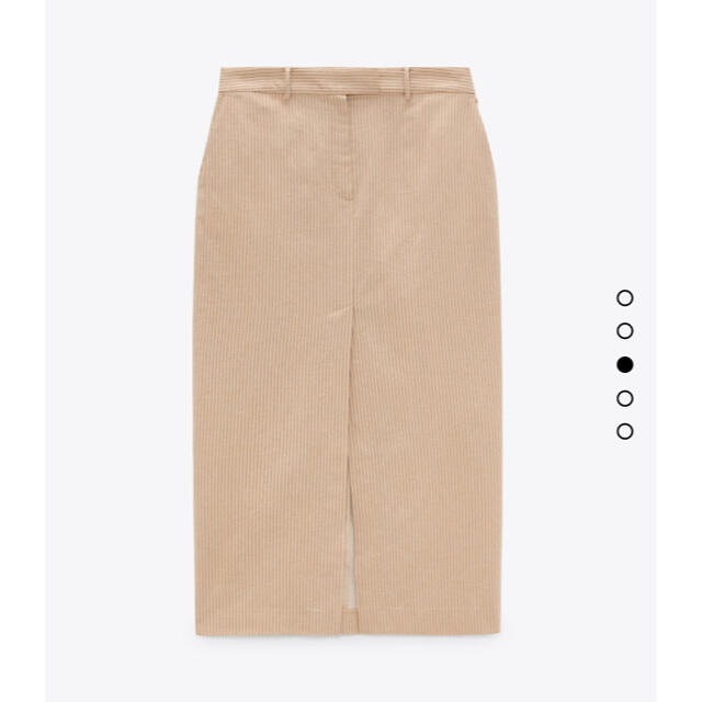 ZARA(ザラ)のストライプ柄　ストレートスカート レディースのスカート(ひざ丈スカート)の商品写真