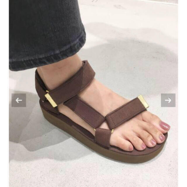 L'Appartement DEUXIEME CLASSE(アパルトモンドゥーズィエムクラス)のL'Appartement SUICOKE Strap Sandal 23サイズ レディースの靴/シューズ(サンダル)の商品写真