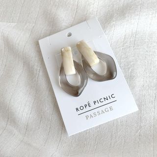 ロペピクニック(Rope' Picnic)のichi様専用【Rope'Picnic】クリア変形ピアス(ピアス)