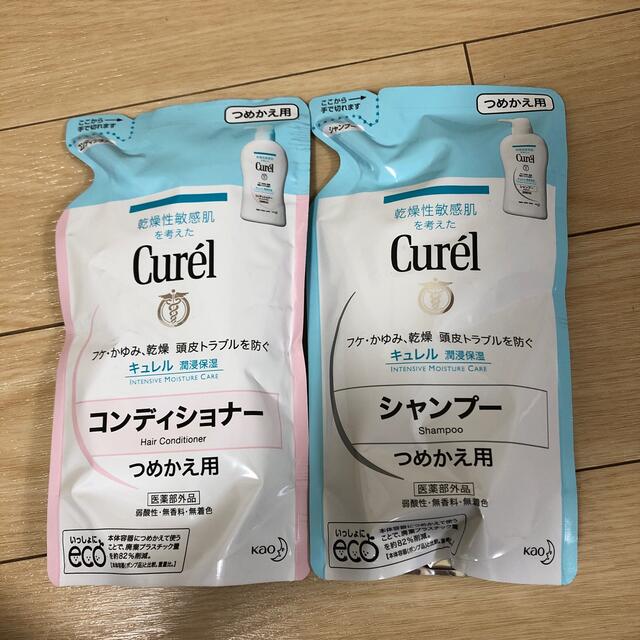 Curel(キュレル)のCurel シャンプー&コンディショナー つめかえ用 コスメ/美容のヘアケア/スタイリング(シャンプー/コンディショナーセット)の商品写真