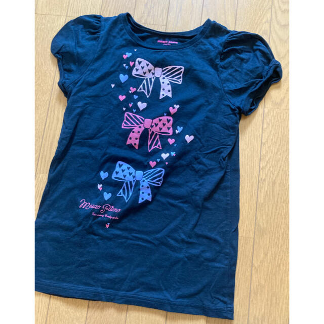 mezzo piano junior(メゾピアノジュニア)の☆メゾピアノ　ジュニア☆160センチ☆半袖Tシャツ☆ユーズド☆ キッズ/ベビー/マタニティのキッズ服女の子用(90cm~)(Tシャツ/カットソー)の商品写真