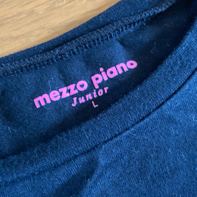 mezzo piano junior(メゾピアノジュニア)の☆メゾピアノ　ジュニア☆160センチ☆半袖Tシャツ☆ユーズド☆ キッズ/ベビー/マタニティのキッズ服女の子用(90cm~)(Tシャツ/カットソー)の商品写真