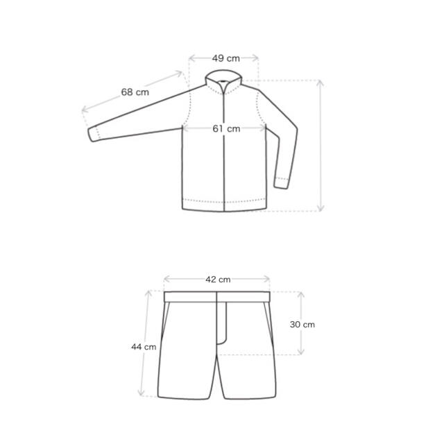 adidas(アディダス)のAdidas ×NOAH Floral Jacket / Shortセットアップ メンズのジャケット/アウター(ナイロンジャケット)の商品写真