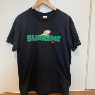 シュプリーム(Supreme)のシュプリーム リザード Tシャツ M トカゲ ブラック(Tシャツ/カットソー(半袖/袖なし))