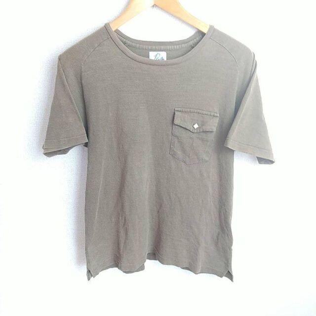 Needles(ニードルス)のNEEDLES 半袖カットソー カーキ ニードルス 夏物 メンズのトップス(Tシャツ/カットソー(半袖/袖なし))の商品写真