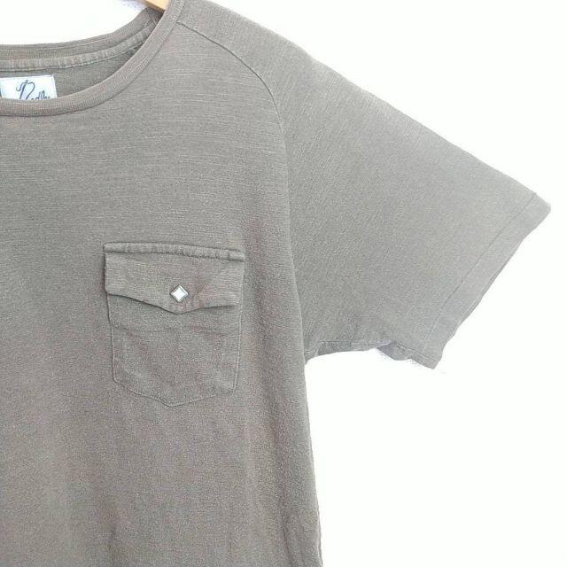 Needles(ニードルス)のNEEDLES 半袖カットソー カーキ ニードルス 夏物 メンズのトップス(Tシャツ/カットソー(半袖/袖なし))の商品写真