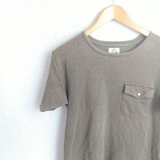 ニードルス(Needles)のNEEDLES 半袖カットソー カーキ ニードルス 夏物(Tシャツ/カットソー(半袖/袖なし))