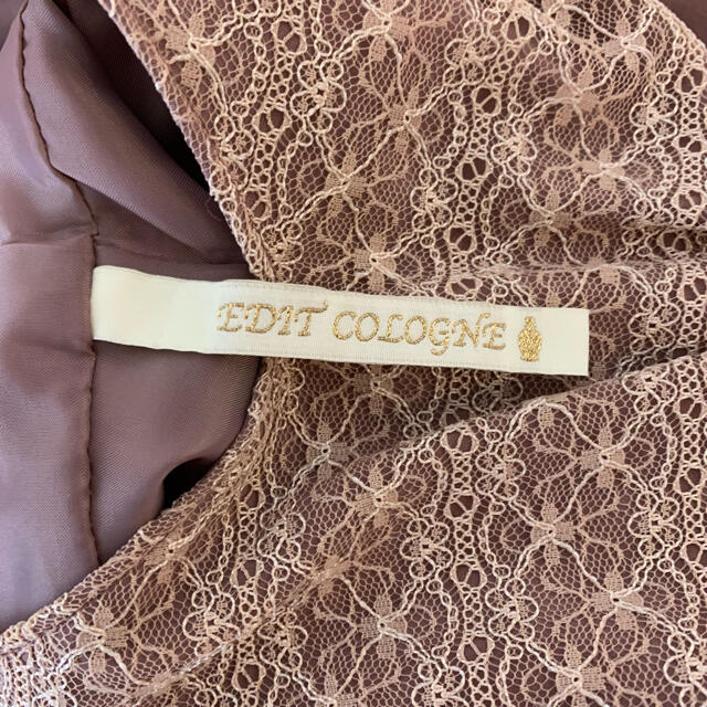 ✴︎美品✴︎ EDIT COLOGNE ドレス　ワンピース レディースのワンピース(ひざ丈ワンピース)の商品写真