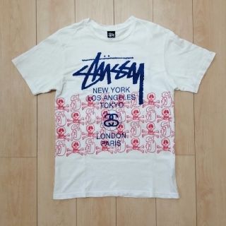 ステューシー(STUSSY)の【 STUSSY 】 ステューシー Tシャツ　ワールドツアー・リピーテーション(Tシャツ/カットソー(半袖/袖なし))