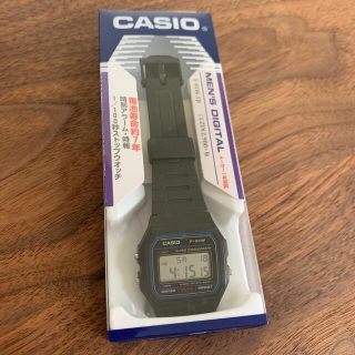 カシオ(CASIO)のチプカシ★ブラック　ブルーライン(腕時計(デジタル))