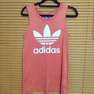 アディダス(adidas)のadidas アディダス トロフィー ロゴ タンクトップ(Tシャツ(半袖/袖なし))