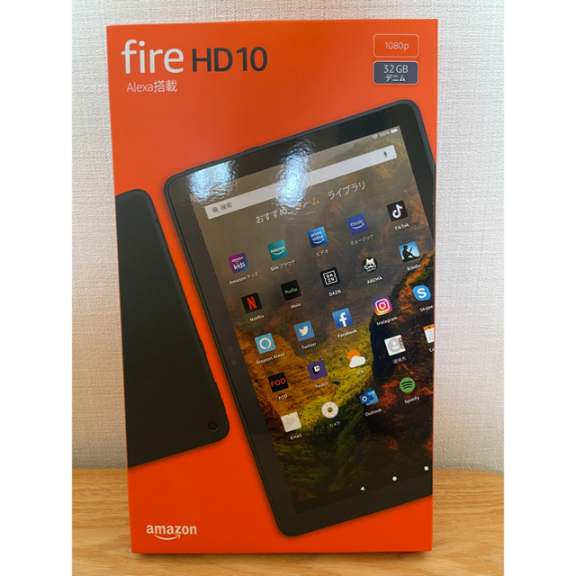 【NEWモデル】Fire HD 10 HDディスプレイ 32GB デニム