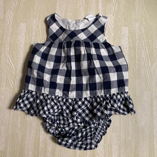 babyGAP(ベビーギャップ)のbabyGAP ブルマワンピース　6〜12months キッズ/ベビー/マタニティのベビー服(~85cm)(ワンピース)の商品写真