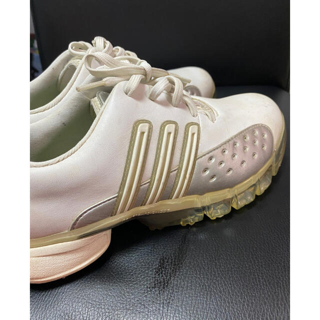 adidas(アディダス)の送料込　アディダス　ゴルフシューズ　レディース　ゴルフ　シューズ　23cm   スポーツ/アウトドアのゴルフ(シューズ)の商品写真