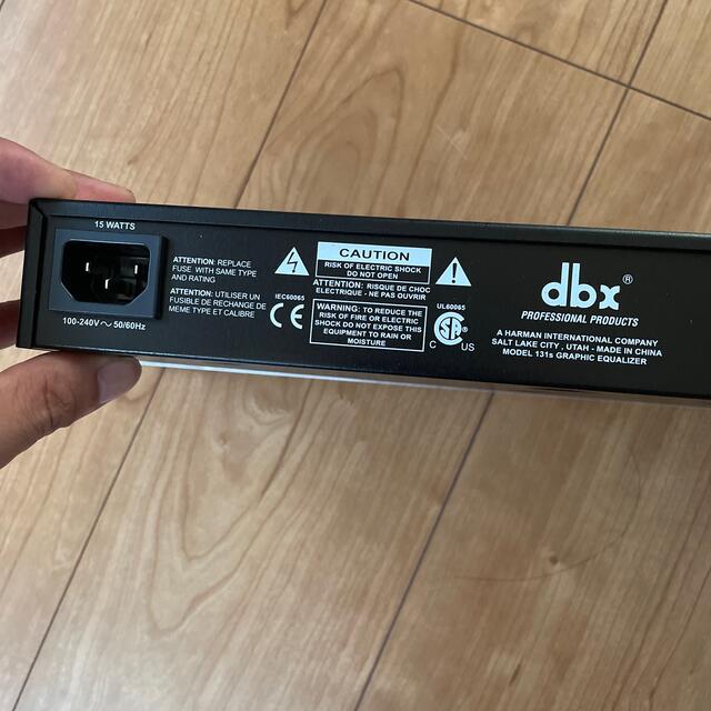 【dbx】ラック型 31バンドイコライザー 楽器のレコーディング/PA機器(その他)の商品写真