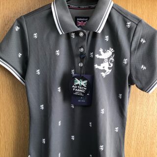 アドミラル(Admiral)のadmiral golf♡グレーポロシャツ　タグ付き新品未使用品　Sサイズ(ウエア)