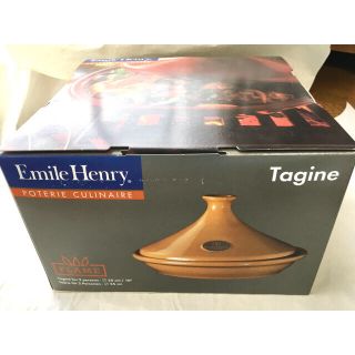 エミールアンリ(EmileHenry)のEmile Henry エミールアンリ タジン 鍋 レッド M 25cm(鍋/フライパン)